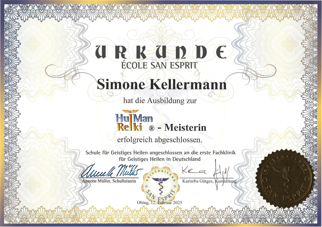 HuManReiKi-Meisterin